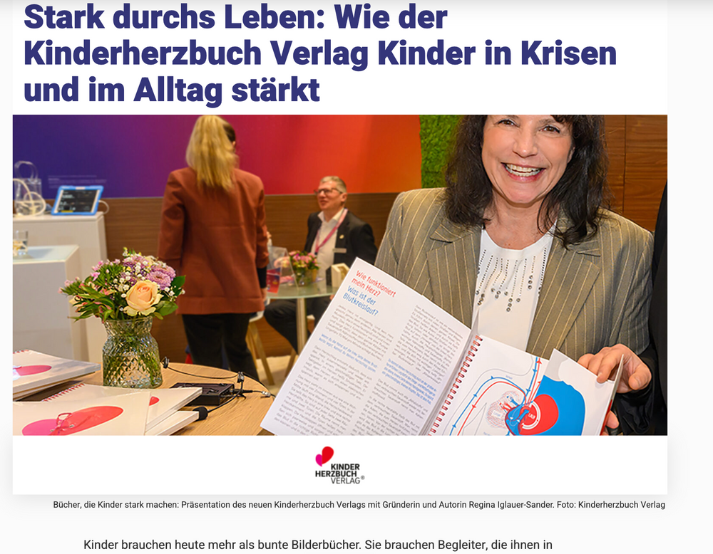 Stark durchs Leben: Wie der Kinderherzbuch Verlag Kinder in Krisen und im Alltag stärkt