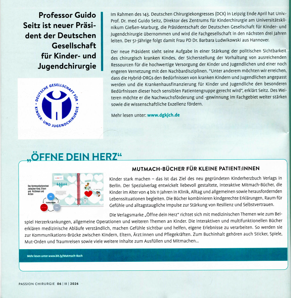 Mutmach-Bücher für kleine Patient:innen
