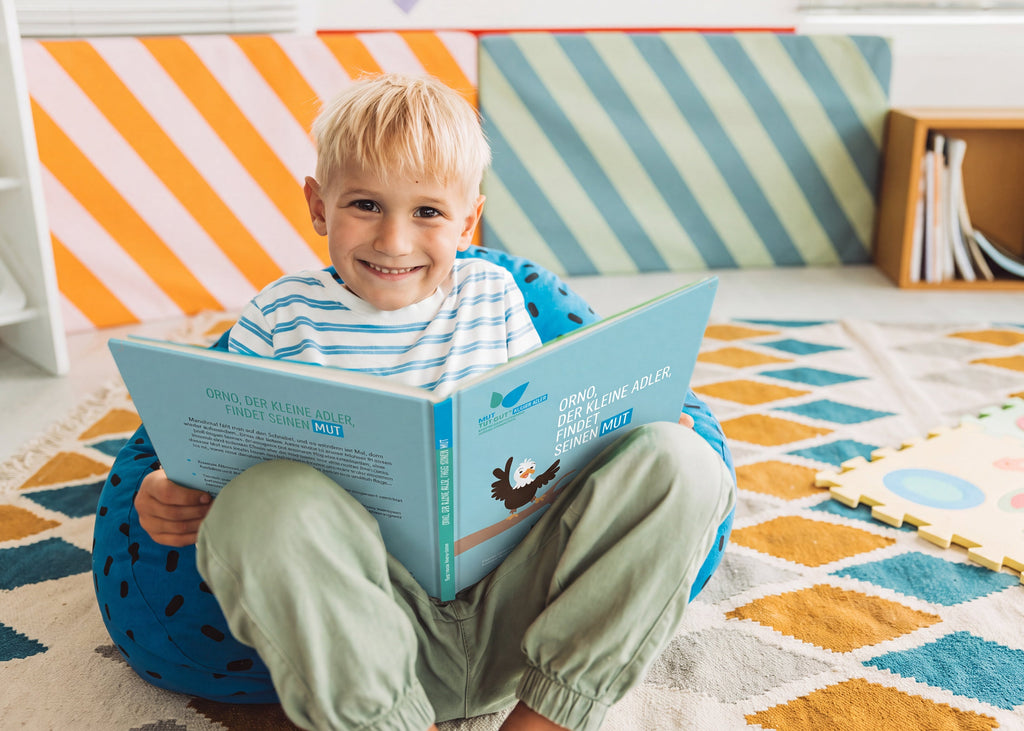Kind liest Mut-tut-gut: Orno